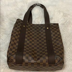 Louis Vuitton Damier Ebene Canvas Beaubourg Tote CA 2088